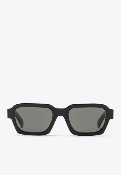 Retrosuperfuture Caro Square Sunglasses In Black