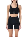 Adidas By Stella Mccartney Truepurpose Power Impact Training Bra In Black