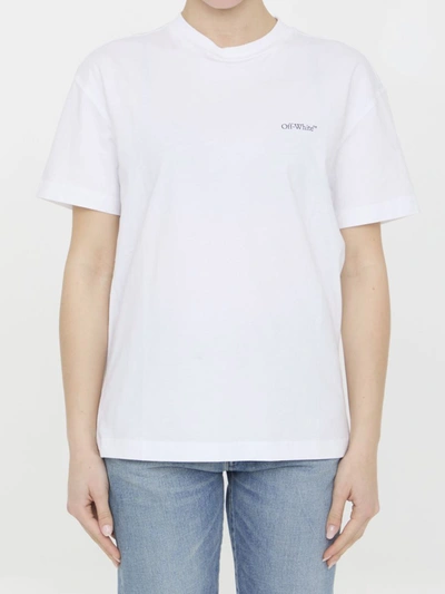 OFF-WHITE ARROW X-RAY MOTIF T-SHIRT