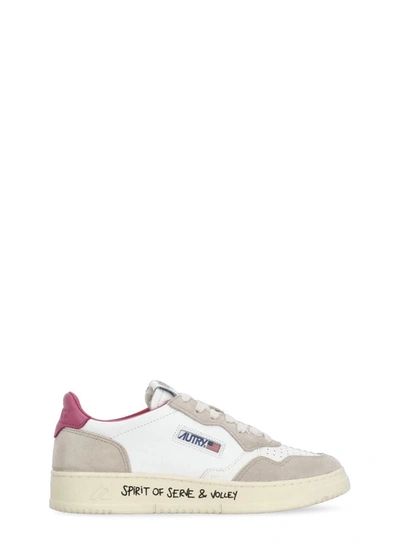 Autry Low Medalist Sneakers In Bianco