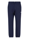 Autry Drawstring Waist Logo Track Pants In Blue