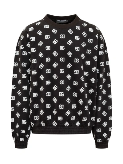 Dolce & Gabbana Sweatshirt Crew Neck. In Black