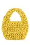 JW ANDERSON J.W. ANDERSON YELLOW TRICOT ANCHOR SATCHEL BAG