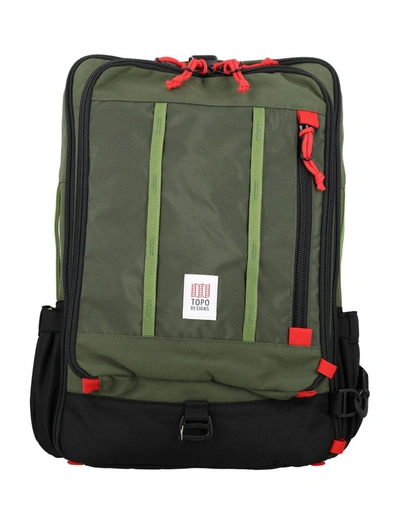 Topo Designs Global Travel Bag 30l In Olive