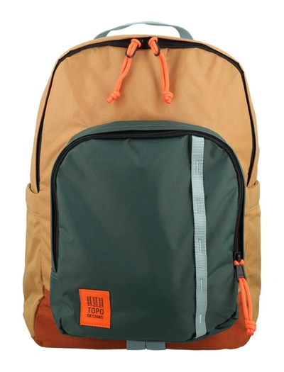 Topo Designs Peak Backpack In Forest Khaki
