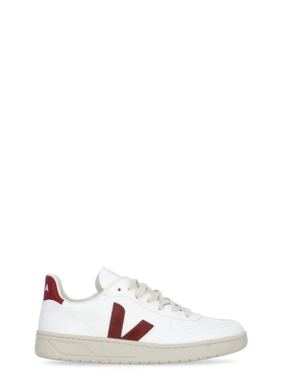 Veja V-10 Sneaker In White