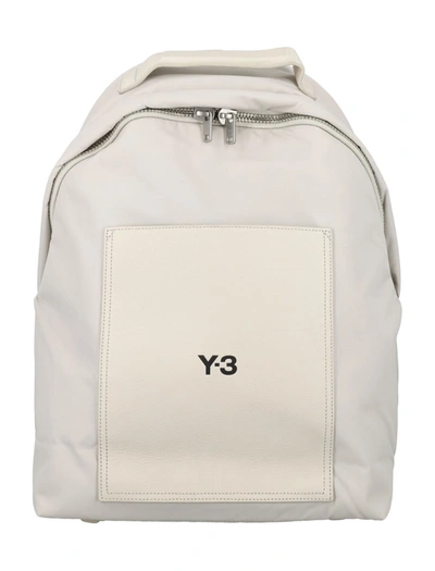 Y-3 Luxury Backpack In White