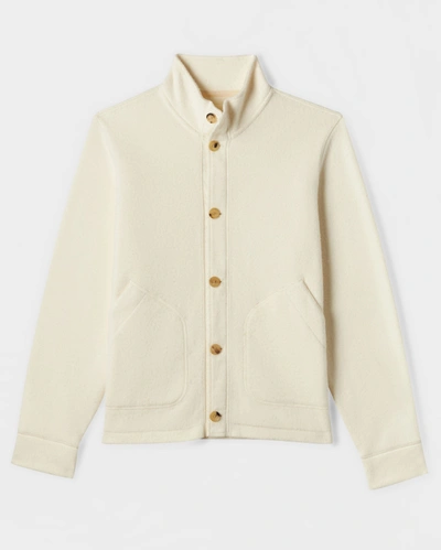 Reid Fleece Jacket In Natural