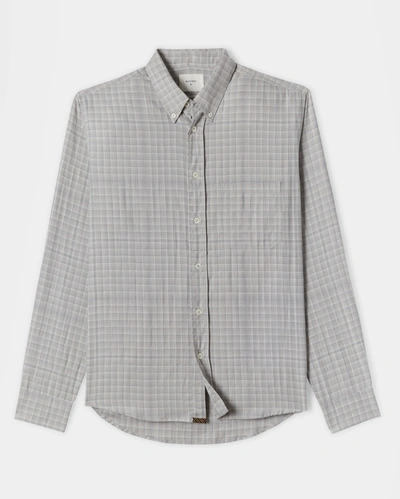 Reid Tuscumbia Shirt In Grey/white