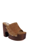 ZIGI ZIGI ATLAS PLATFORM SLIDE SANDAL