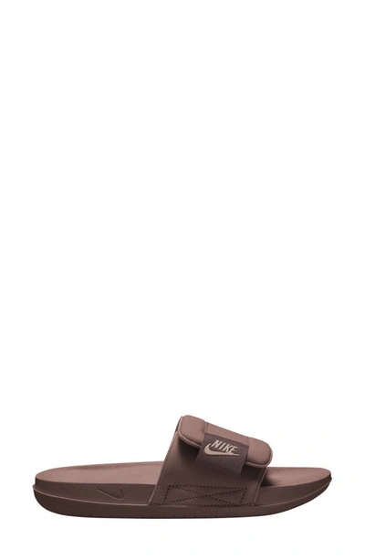 Nike Women's Offcourt Adjust Slide Sandals From Finish Line In Smokey Mauve,diffused Tau