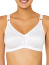 Bali Double Support Wireless Full Coverage Bra 3820 In White