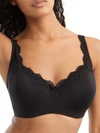 Le Mystere Dream Lace Tisha Full-figure Contour Bra In Black