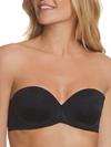 Dominique Women's Tessa Lace Strapless Convertible Bra In Black