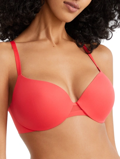 Maidenform Dreamwire Demi T-shirt Bra In Red Stone