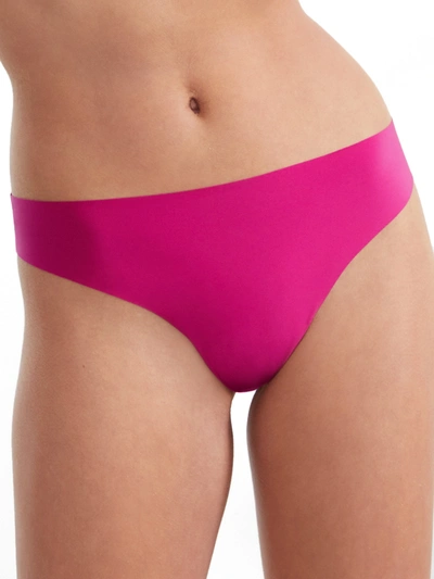 Bare The Easy Everyday No Show Thong In Festival Fuchsia