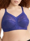 Goddess Verity Lace Full Coverage Wire-free Bra In Ultramarine