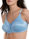 Bali Double Support Wire-free Bra In Blue Sky Ahead