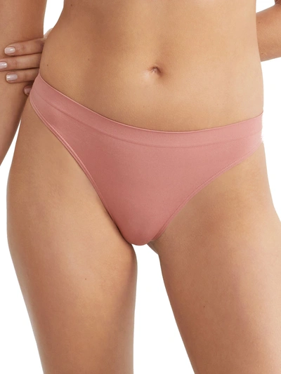 Bare Women's The Easy Everyday Seamless Thong In Pink