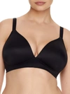 Bali Comfort Revolution Soft Touch Perfect Wire-free Bra In Black