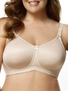 Elila Layla Seamless Wire-free Spacer T-shirt Bra In Brown