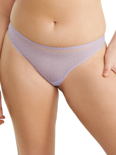 Bare The Flirty Lace Thong In Purple