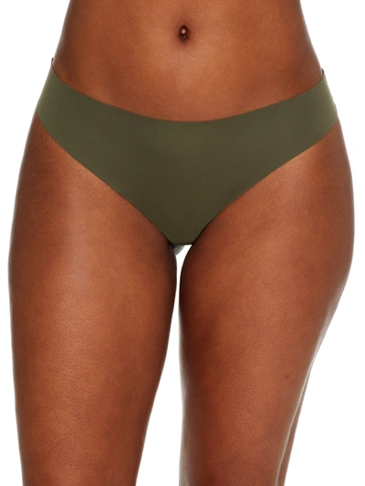 Bare The Easy Everyday No Show Thong In Olive