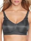 Dominique Jillian Wire-free Unlined Minimizer Bra In Multi
