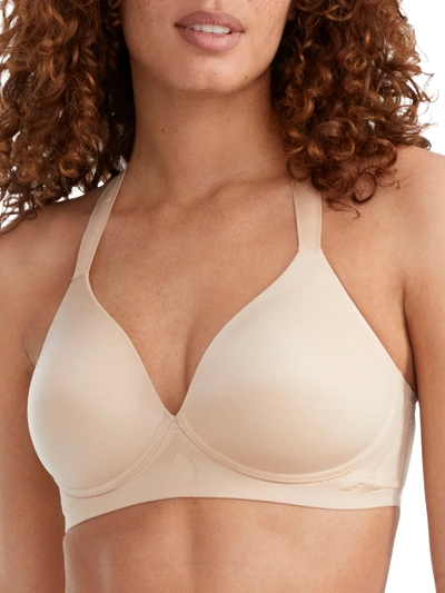Bali Comfort Revolution Ultimate Wire-free Support T-shirt Bra In Almond