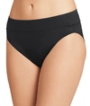 Warner's No Pinches No Problems Hi Cut Brief Underwear 5138 In Black