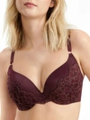 Maidenform Love The Lift Plunge Push-up Bra In Multi