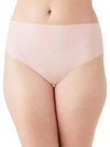 B.tempt'd By Wacoal B.bare High-waist Thong In Pink