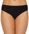 Tc Fine Intimates Wonderful Edge Matte Microfiber Hipster In Black