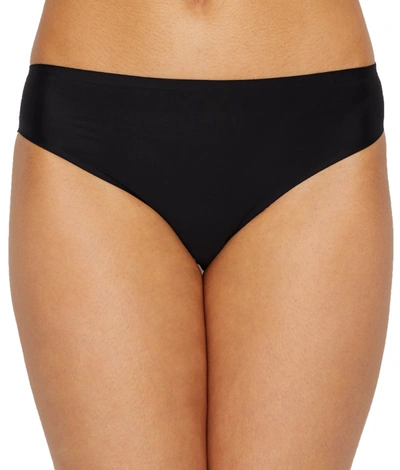 Tc Fine Intimates Wonderful Edge Matte Microfiber Hipster In Deep Black