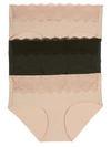 B.tempt'd By Wacoal B.bare Hipster 3-pack In Multi