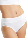 Warner's No Pinching. No Problems. Hi-cut Brief In White