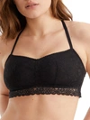 Bare Soft Stretch Lace Bralette In Black