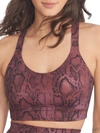 Body Up Strappy Back Sports Bra In Multi