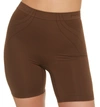 Maidenform Firm Control Feel Good Fashion Mid-thigh Shaper In Gold