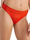 Bare The Flirty Lace Thong In Red