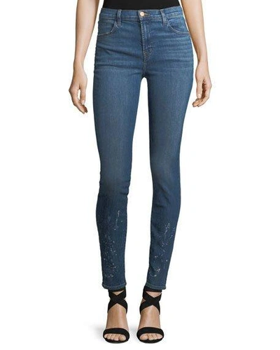 J Brand Maria High-waist Skinny Jeans, Activate