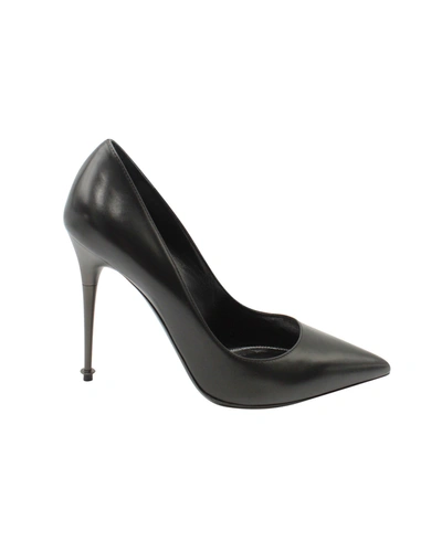 Tom Ford Pointed-toe Pin-heel Pumps In Black Leather