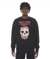 CULT OF INDIVIDUALITY-MEN CREW NECK FLEECE IN BLACK