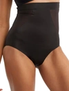 Tc Fine Intimates Extra Firm Control Total Contour High-waist Brief In Black