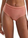 Le Mystere Second Skin Hipster Panty In Pink Quartz