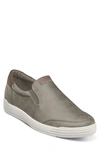 Nunn Bush Kore City Walk Mens Faux Leather Slip-on Oxfords In Charcoal