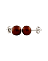 Splendid Pearls Silver 6-7mm Pearl Studs