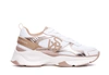 Stuart Weitzman Multicolor Sneakers With Logo Embroidery On The Side And Logo Patch On The Heel In White