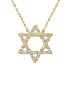 Sabrina Designs 14k 0.20 Ct. Tw. Diamond Star Of David Necklace