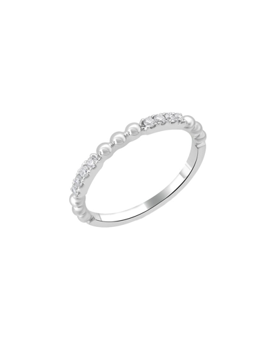 Sabrina Designs 14k 0.10 Ct. Tw. Diamond Band Ring In White